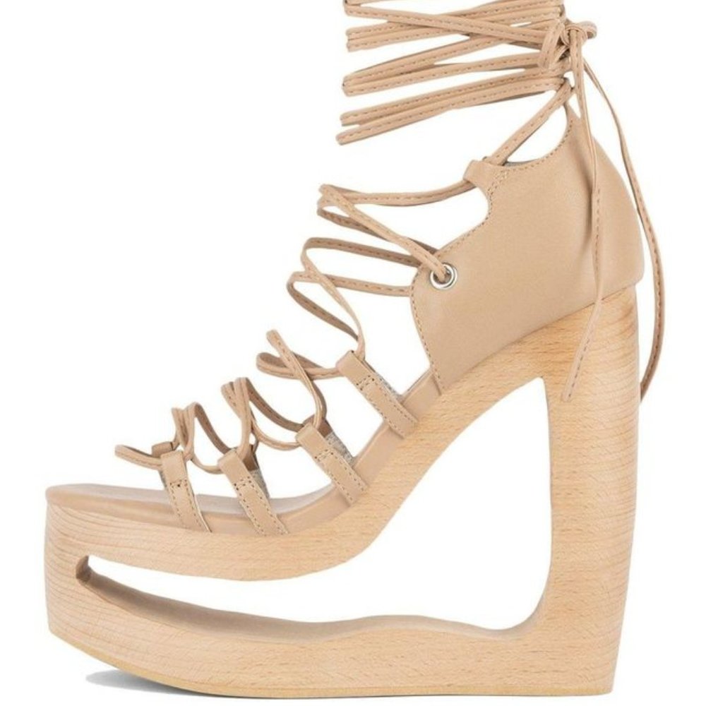 Jeffrey Campbell, Blaze up shoes, size 7, worn once, 100$